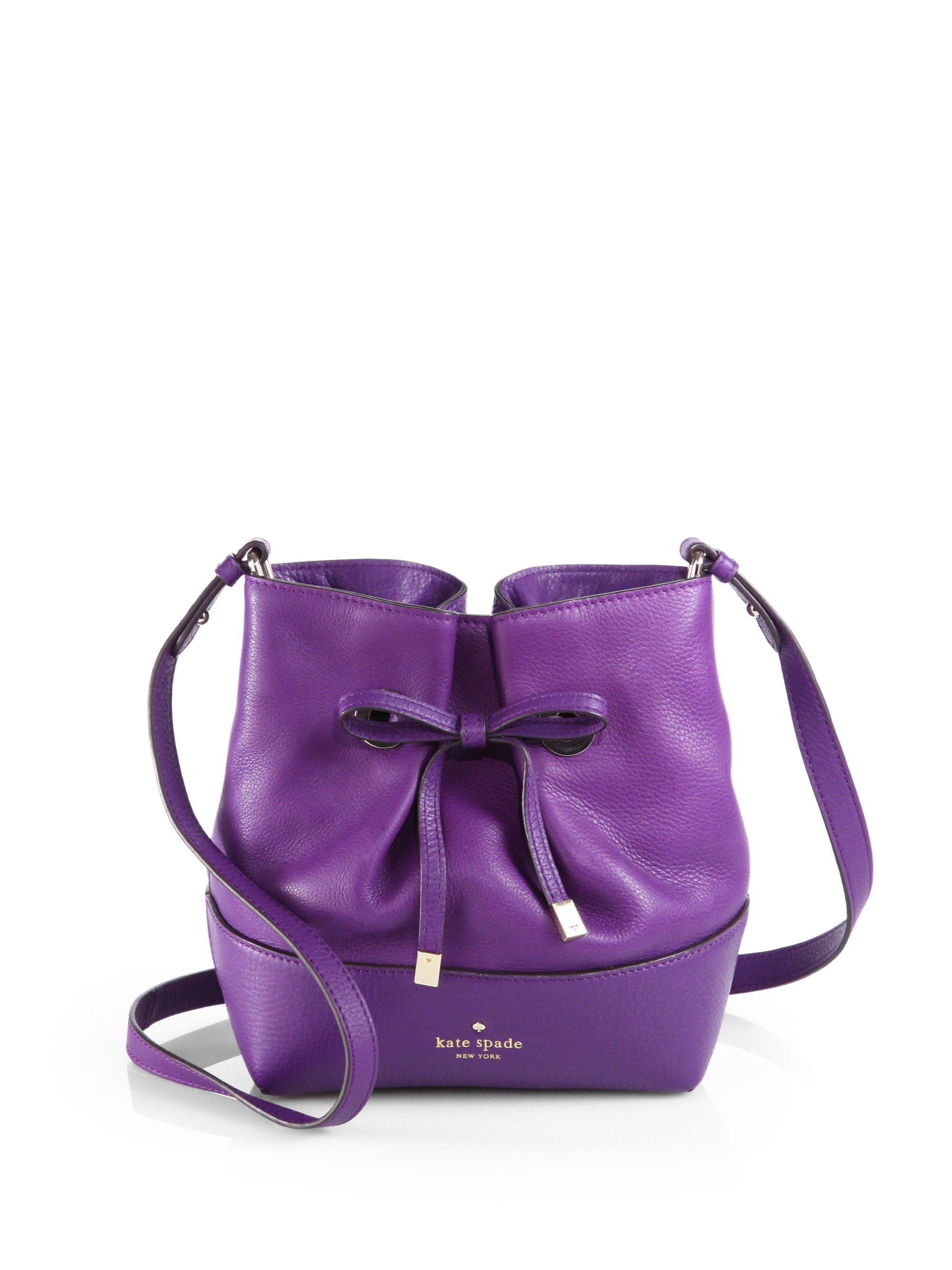 Lyst - Kate spade new york West Valley Bow Crossbody Bag in Purple