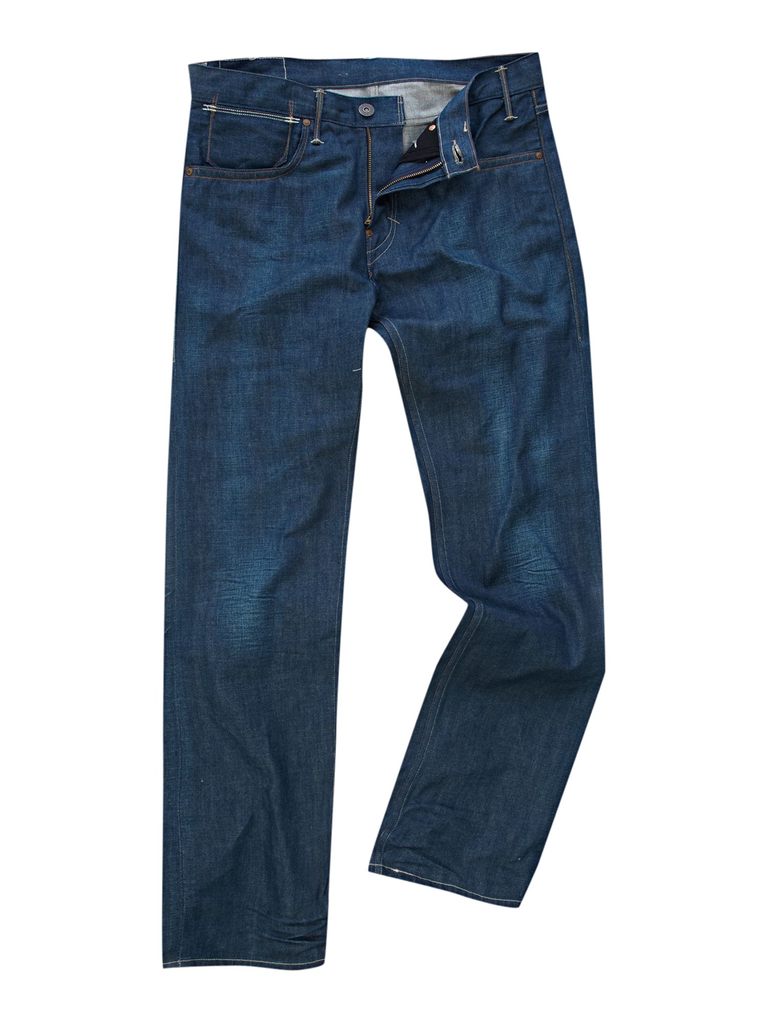 Levi's Tapered 504 Regular Ice Wash Jeans in Blue for Men (Denim) | Lyst