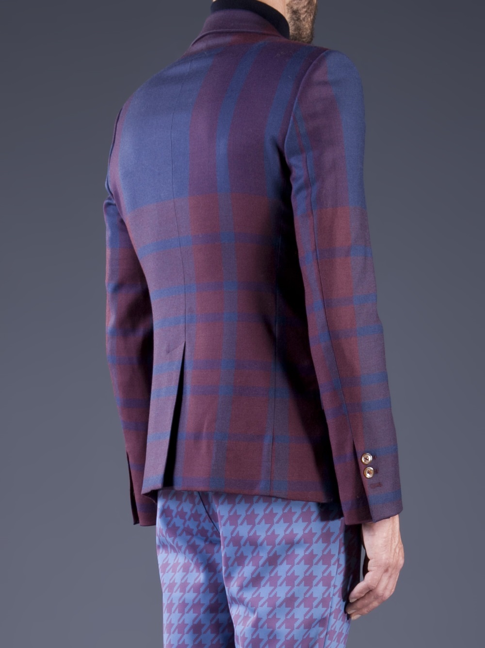 Lyst Vivienne Westwood Cable Chain Link Blazer in Blue for Men