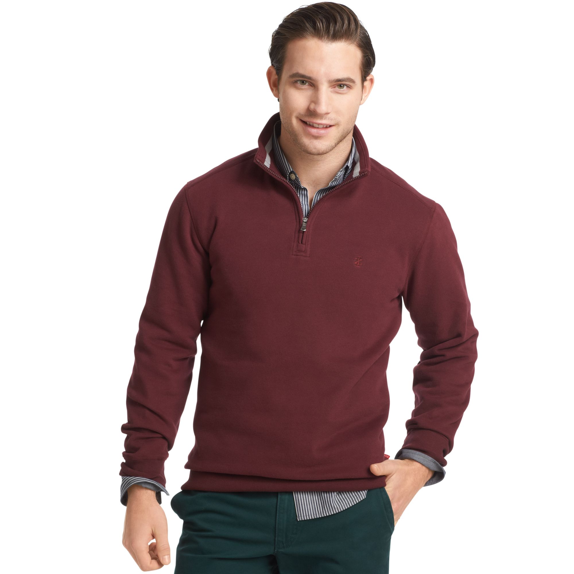 izod quarter zip pullover