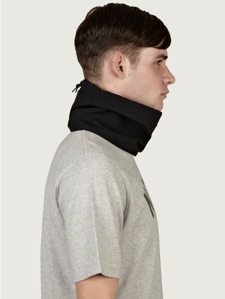 Stone Island Soft Shell Snood in Black for Men | Lyst