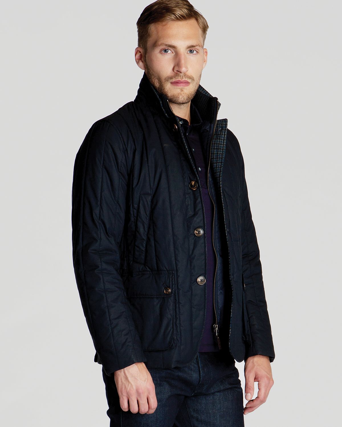 ted baker quilted jacket