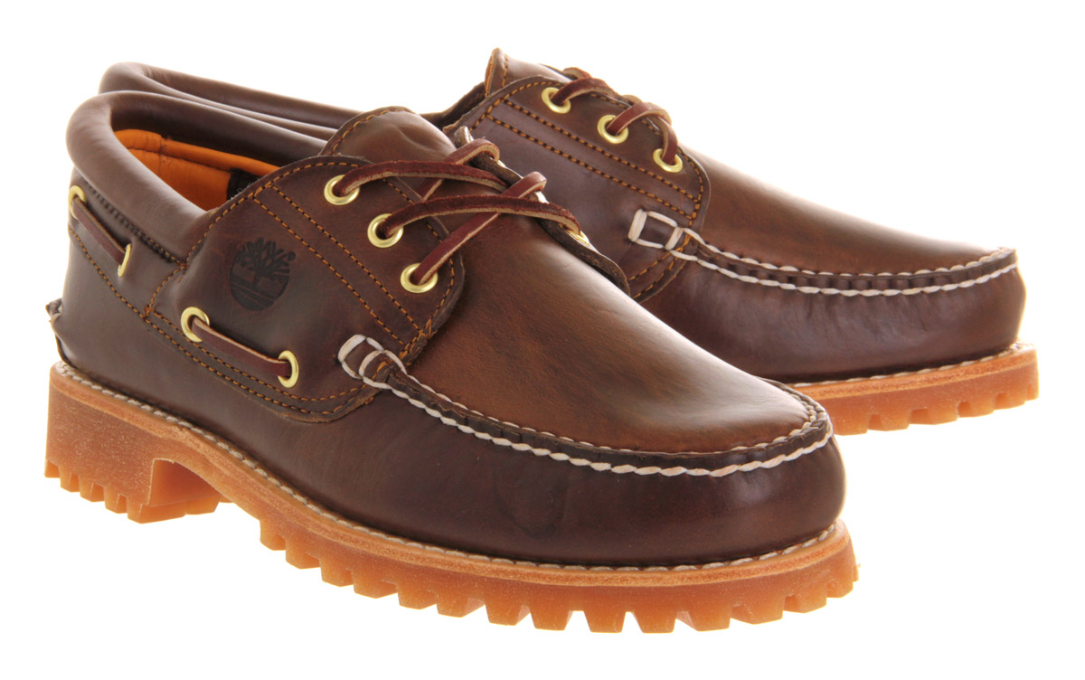 Timberland 3 Eye Classic Lug in Brown for Men - Lyst