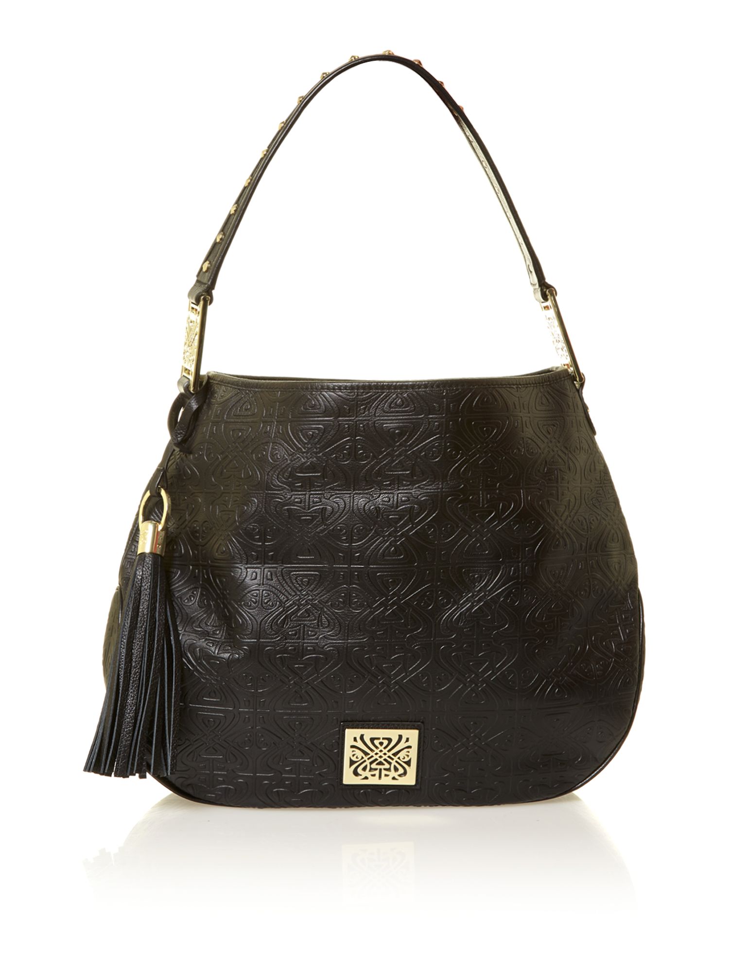 Biba Honor Hobo Bag In Black Lyst Biba Honor Hobo Bag In Black Lyst