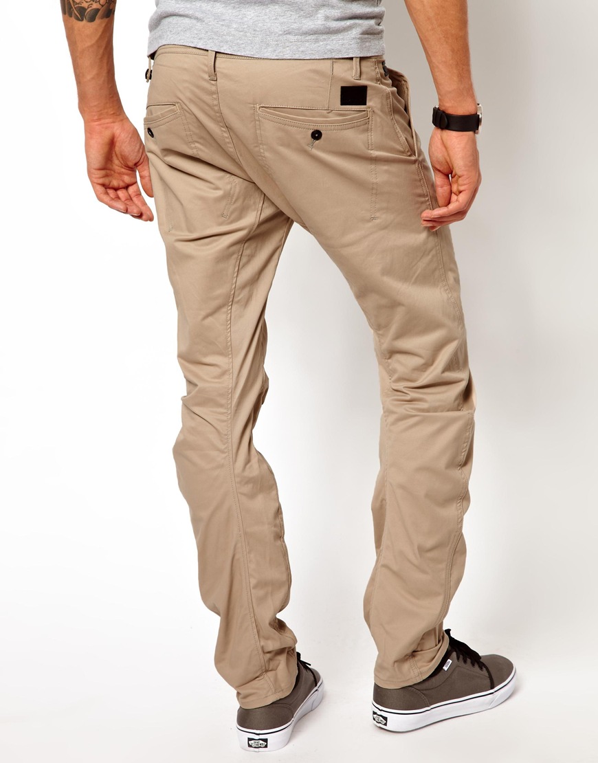 G-Star RAW G Star Chinos Correct Nova 3d Slim Tapered Micro Twill in ...