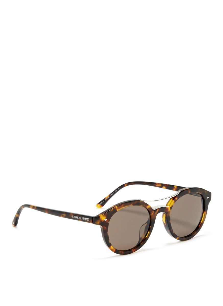 giorgio armani tortoise shell sunglasses