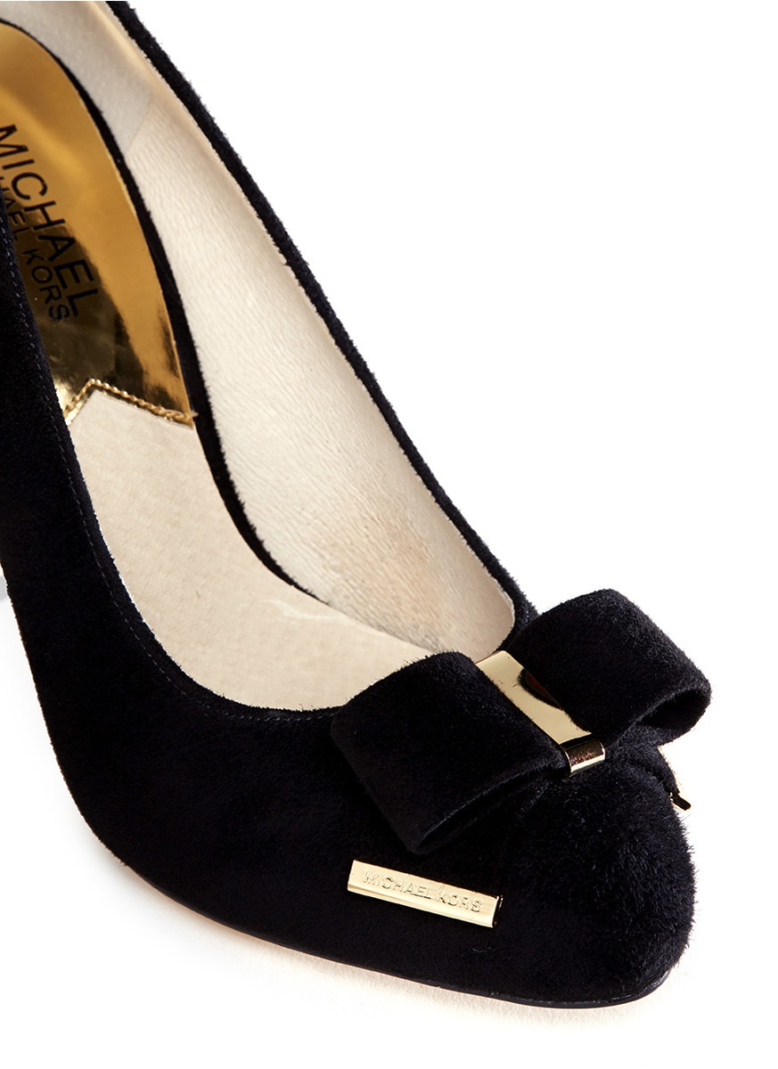 michael kors bow pumps