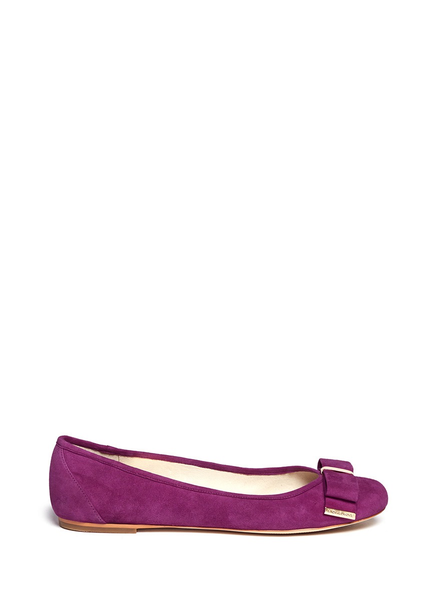 light purple ballet flats