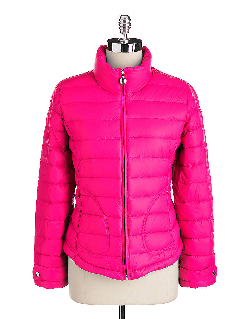 Calvin Klein Lightweight Packable Jacket in Pink - Lyst