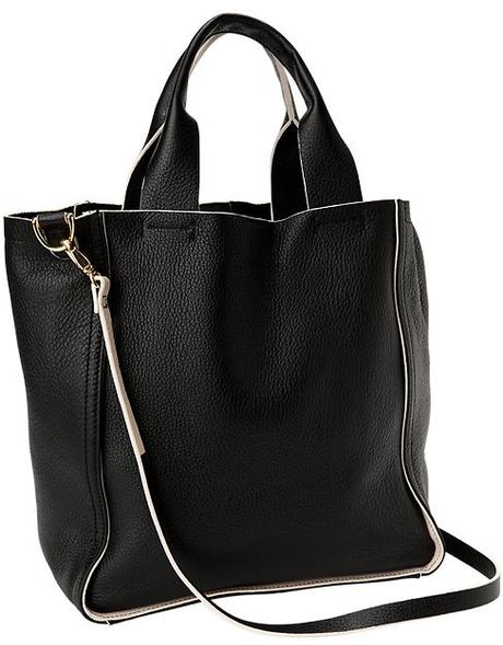 Gap Leather Bag in Black (BLACK ) | Lyst