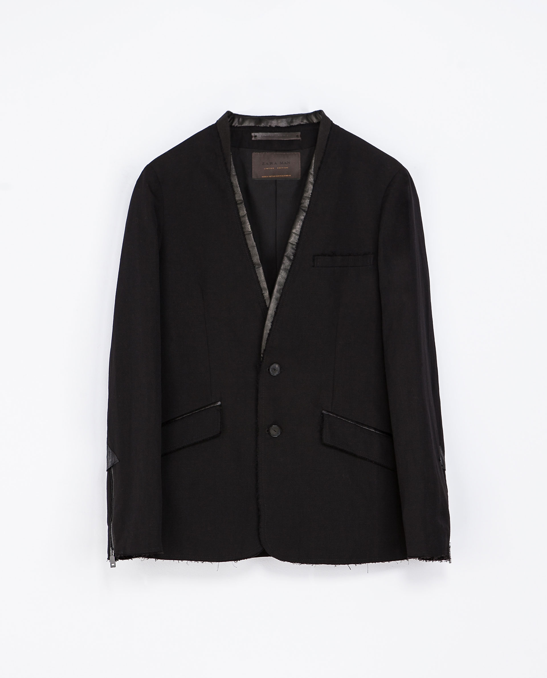 Zara Limited Edition Blazer in Black for Men | Lyst