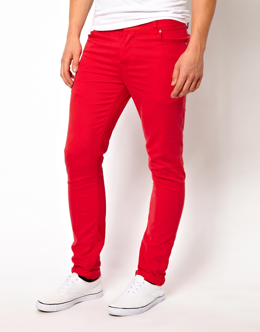 red button shirt skinny jeans white shoes mens red button shirt skinny jeans white shoes mens