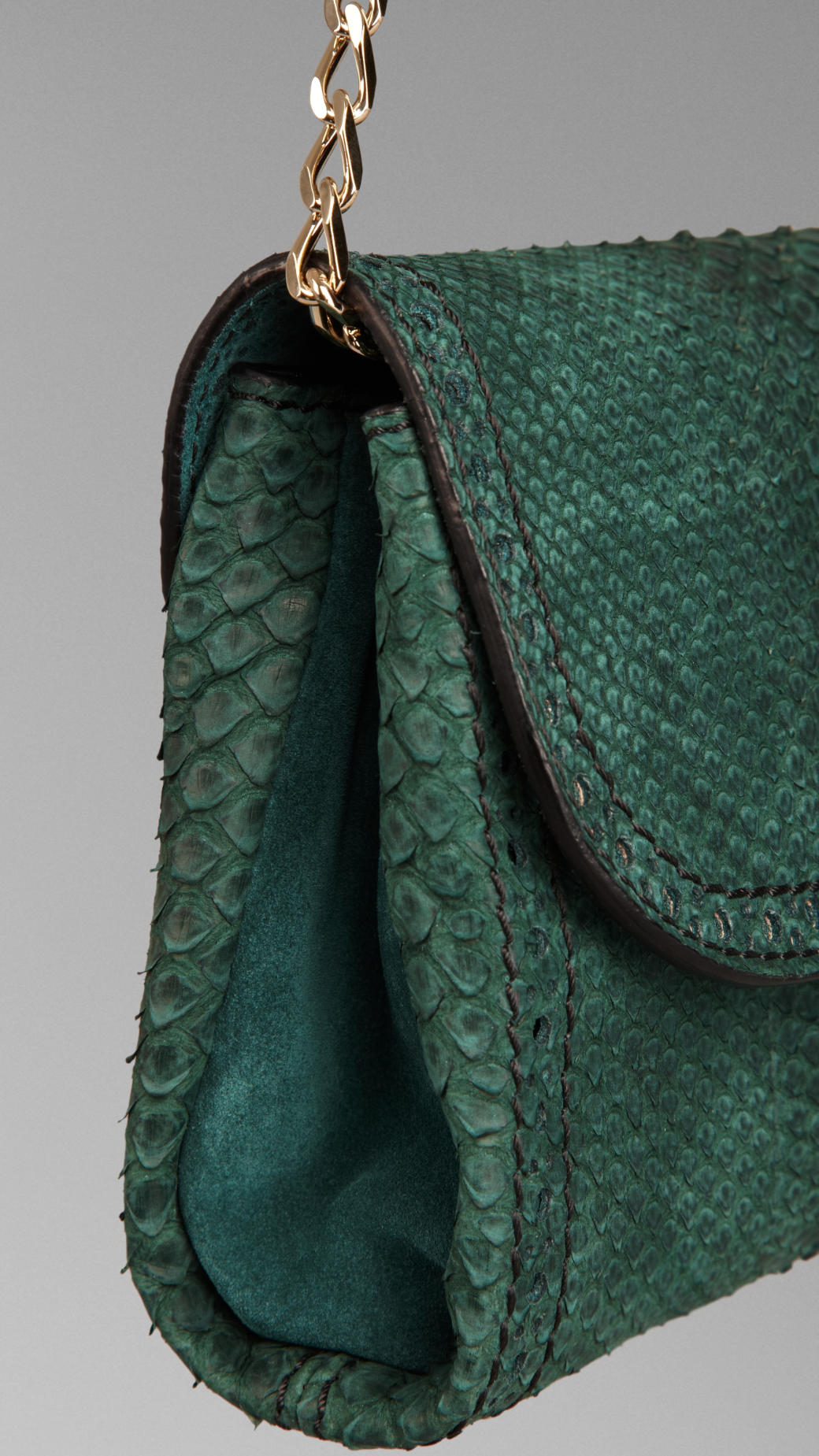 burberry purses green