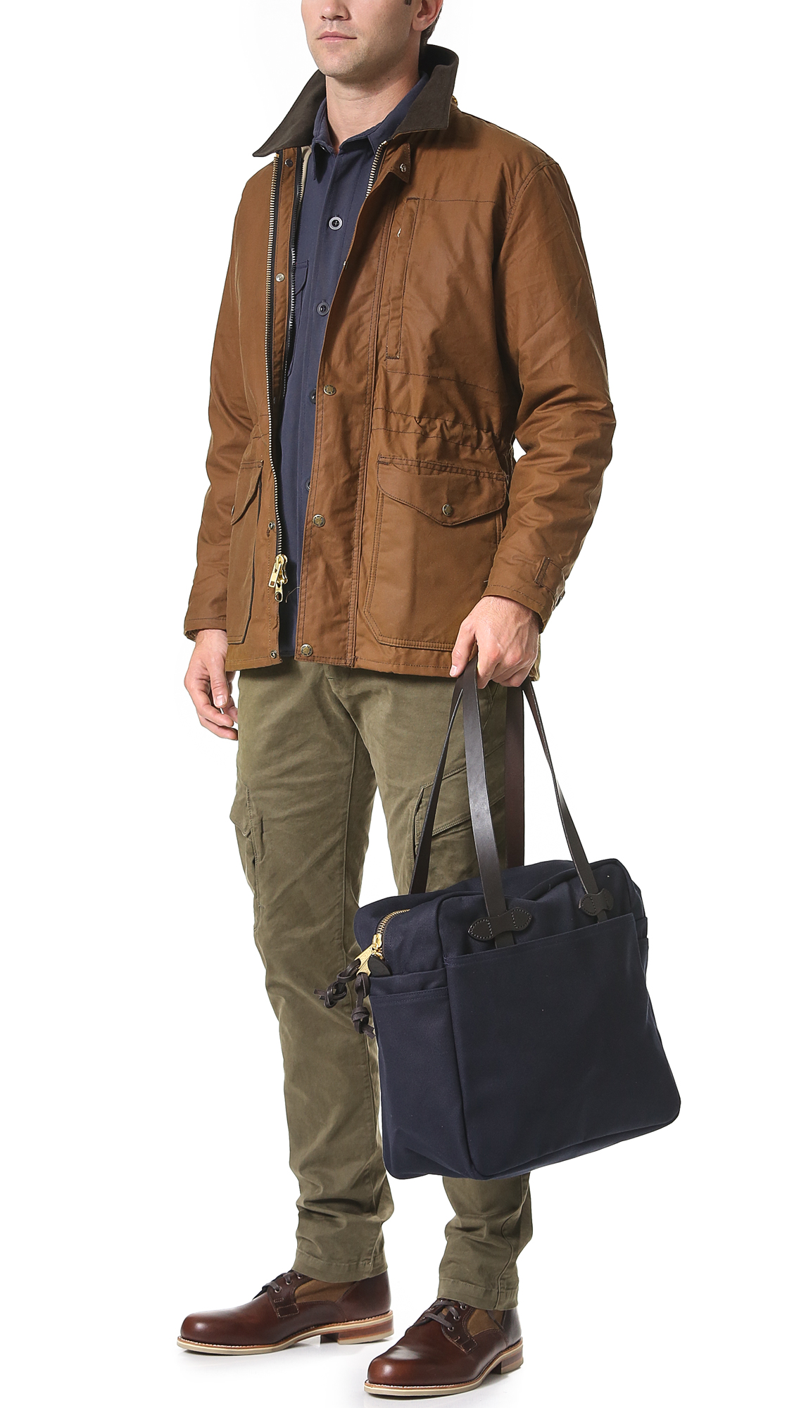 Filson Lined Jac Shirt in Blue for Men | Lyst