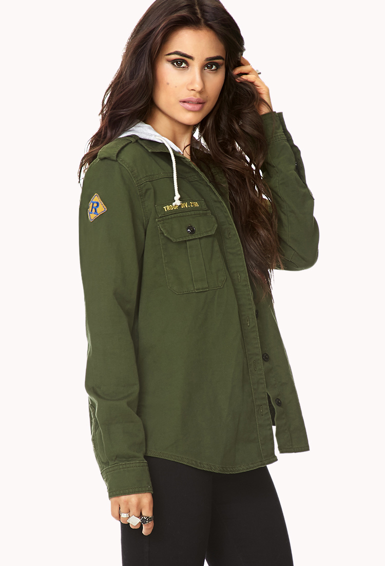 military jacket for womens forever 21