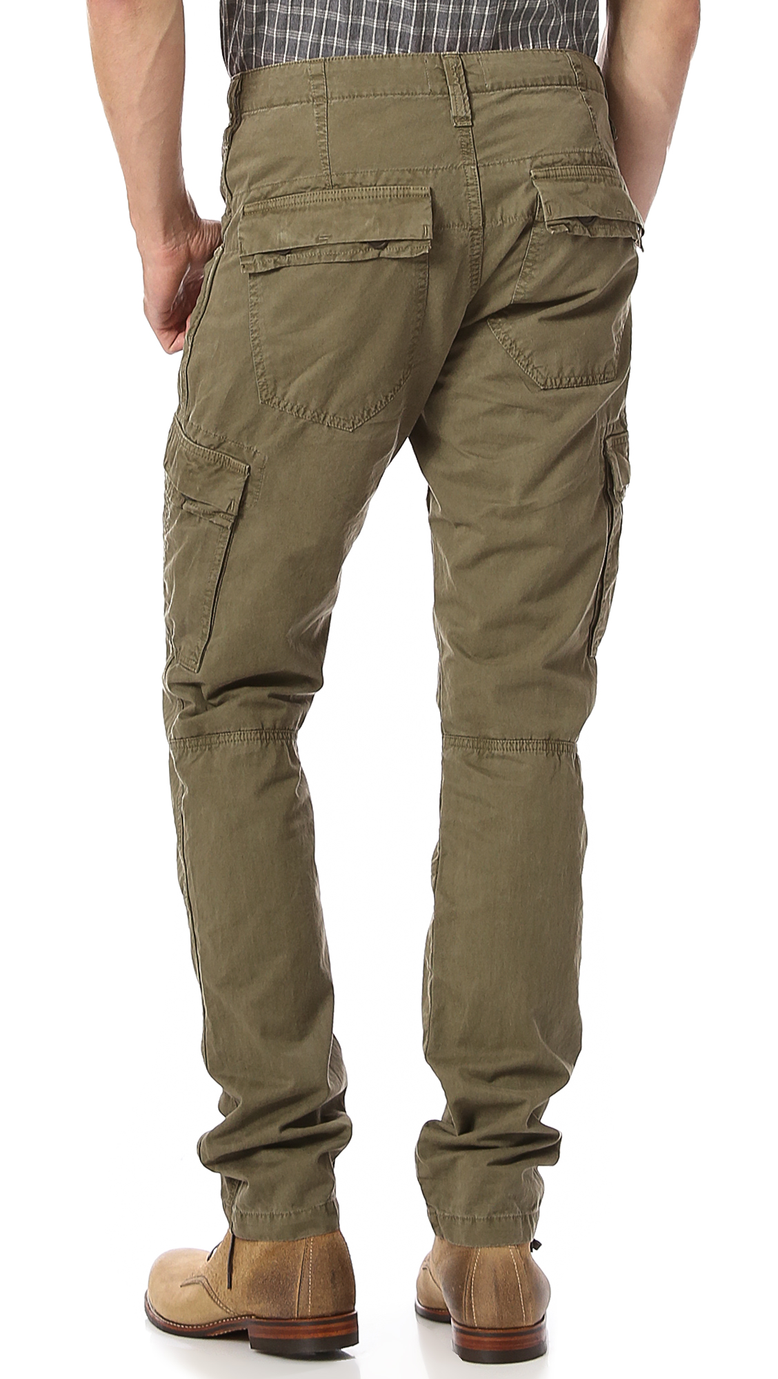 Lyst - J Brand Vintage Trooper Slim Cargo Pants in Natural for Men