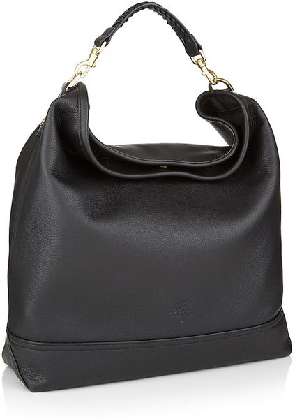 Mulberry Effie Hobo Bag in Black | Lyst