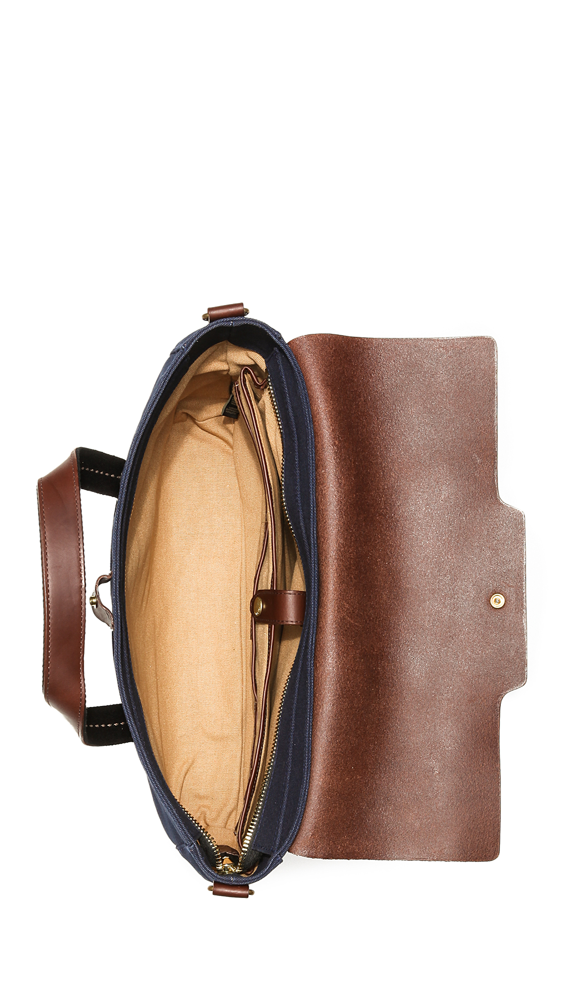 Lyst Rag & Bone Rugged Canvas Briefcase in Brown for Men