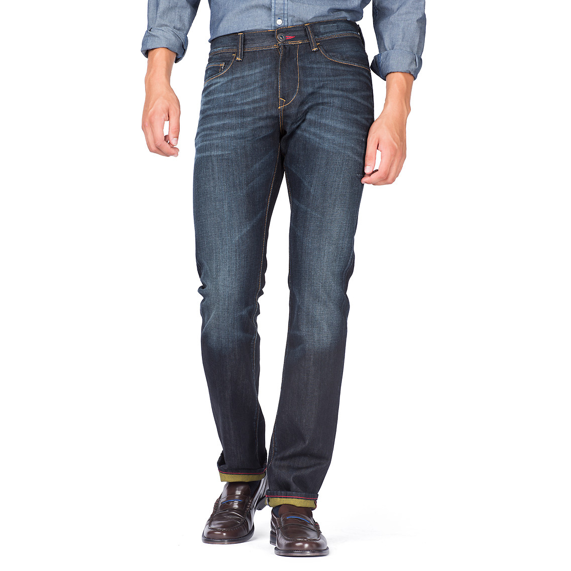Tommy Hilfiger Hudson Slim Fit Jeans in Blue for Men | Lyst UK