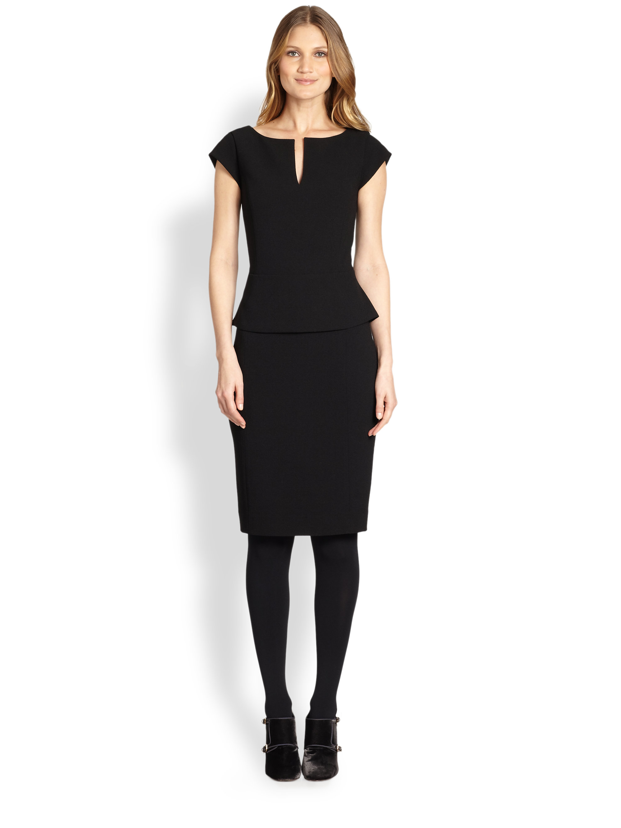 tory burch black dress