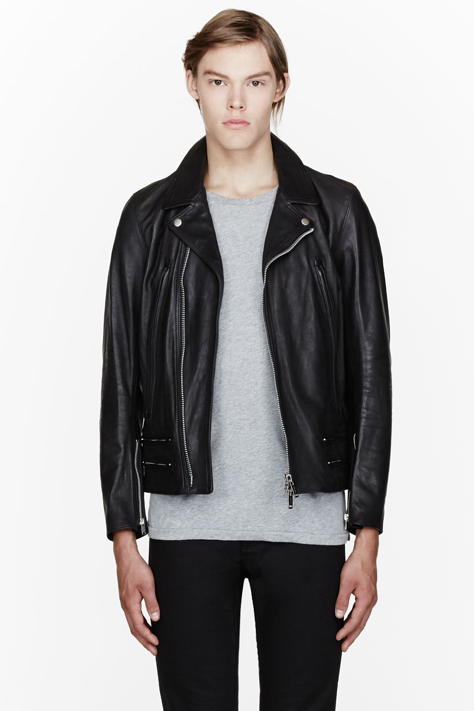 undercover leather jacket