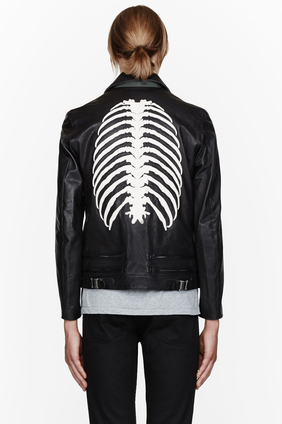 undercover leather jacket