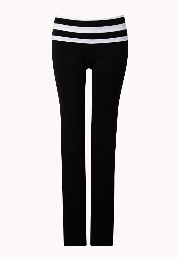 foldover yoga capris