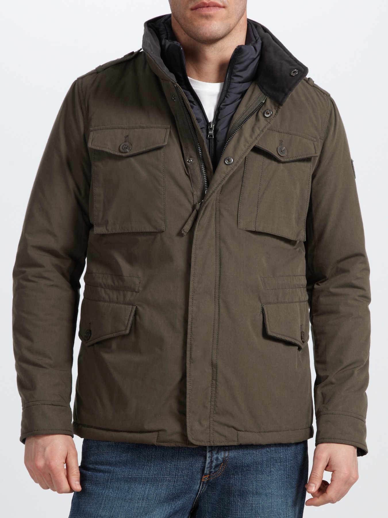 GANT Ny The G49 Jacket in Olive (Green) for Men - Lyst