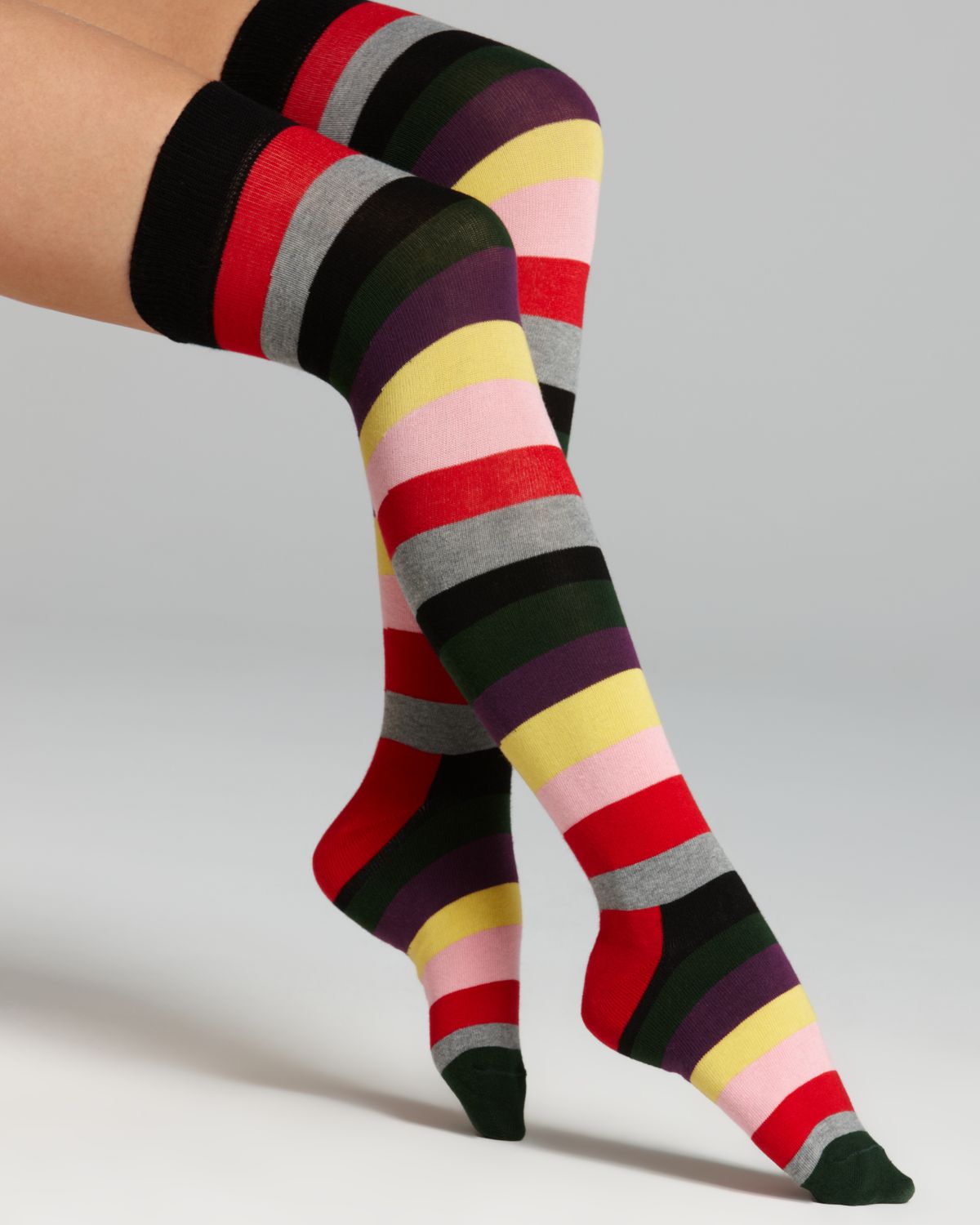 striped happy socks