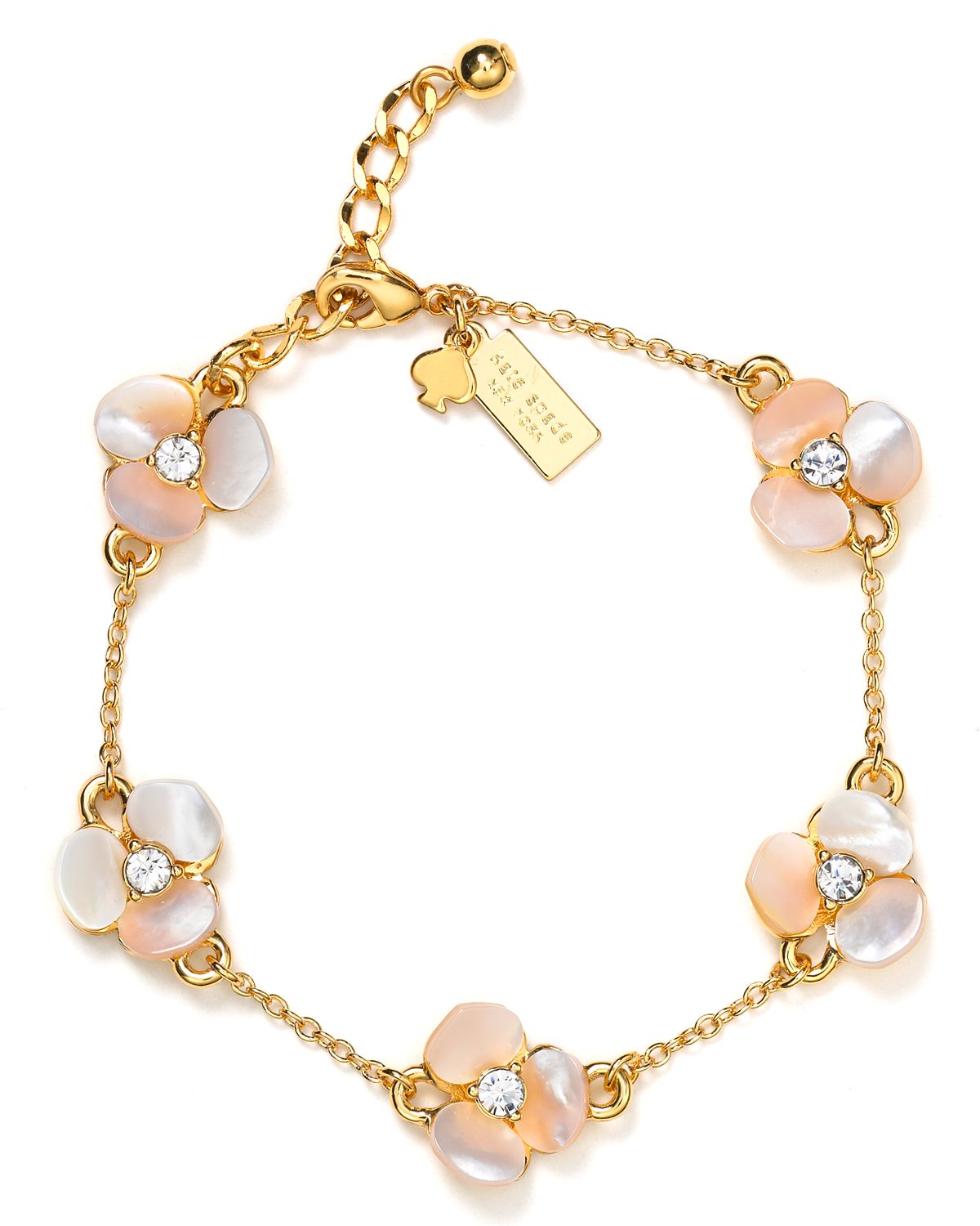 pansy bracelet