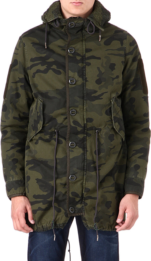 G-Star RAW Polar Rain Hooded Parka 
