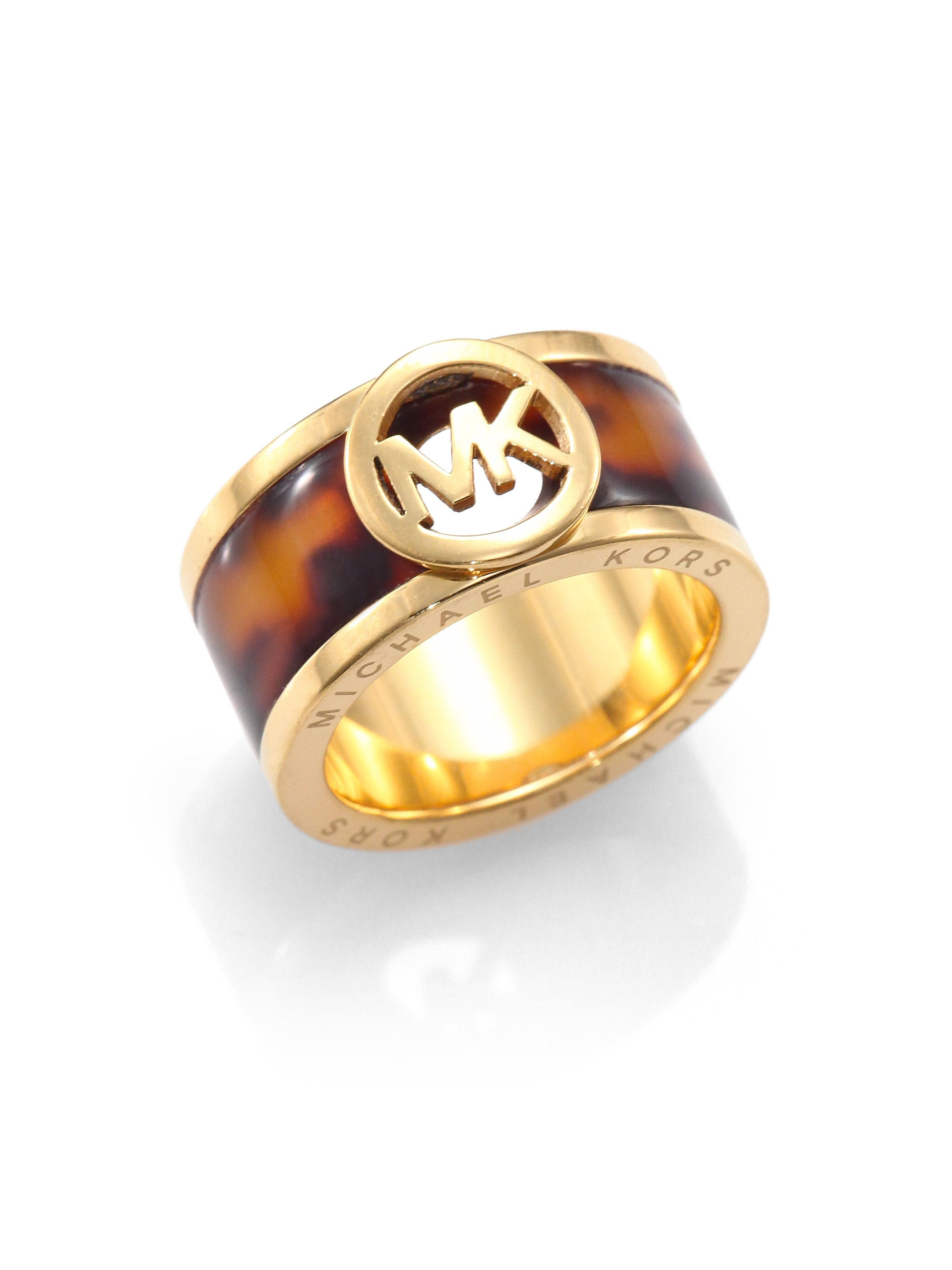 michael kors tortoise ring