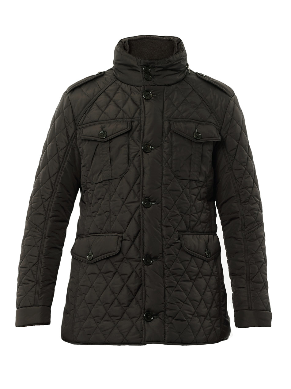 hackett quilted jacket
