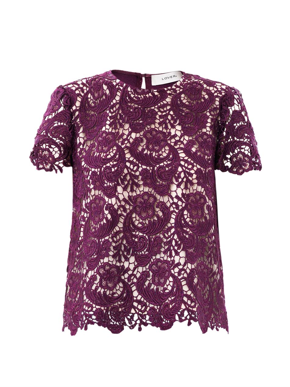purple top womens uk
