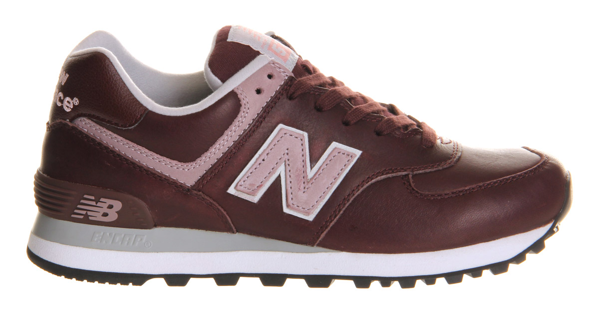 new balance wl574 burgundy