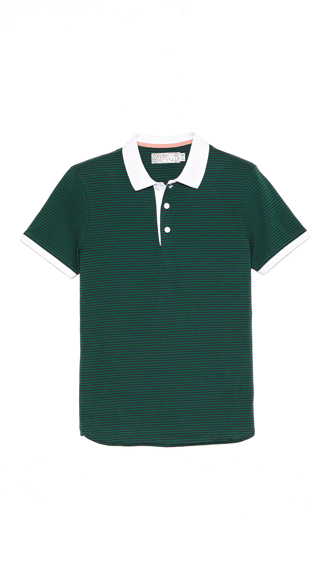 Lyst - Shipley & halmos Broome Kilt Polo Shirt in Green for Men