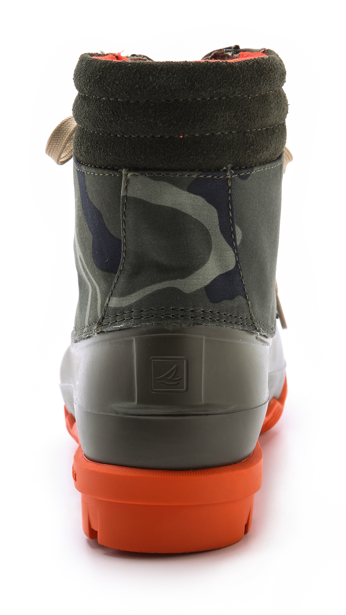 sperry camo duck boots