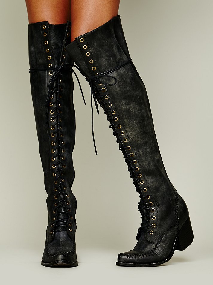 Jeffrey Campbell James Lace Up Boot in 