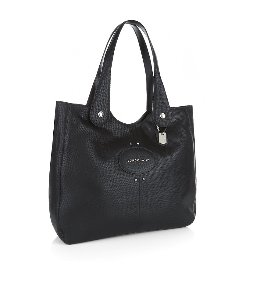 longchamp quadri leather hobo bag