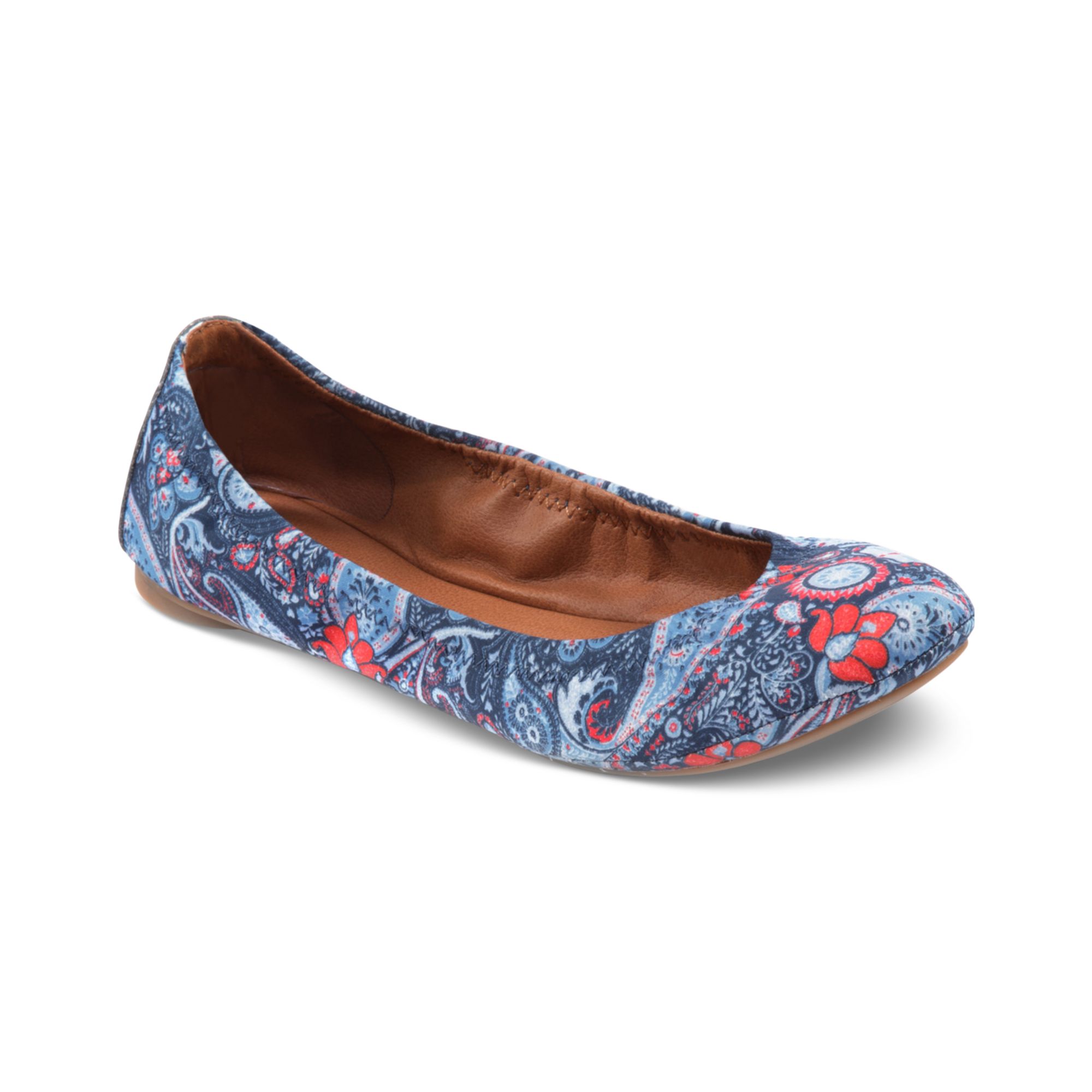 lucky brand emmie flats blue