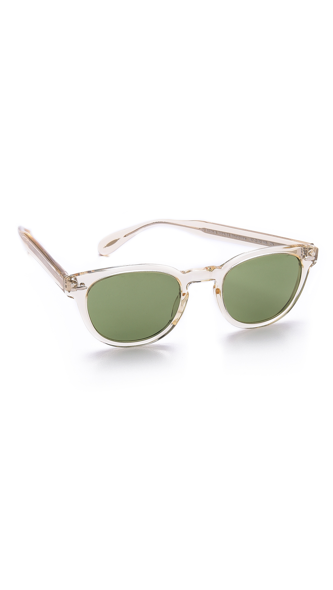 Oliver Peoples Sheldrake Sunglasses in Natural for Men - Lyst
