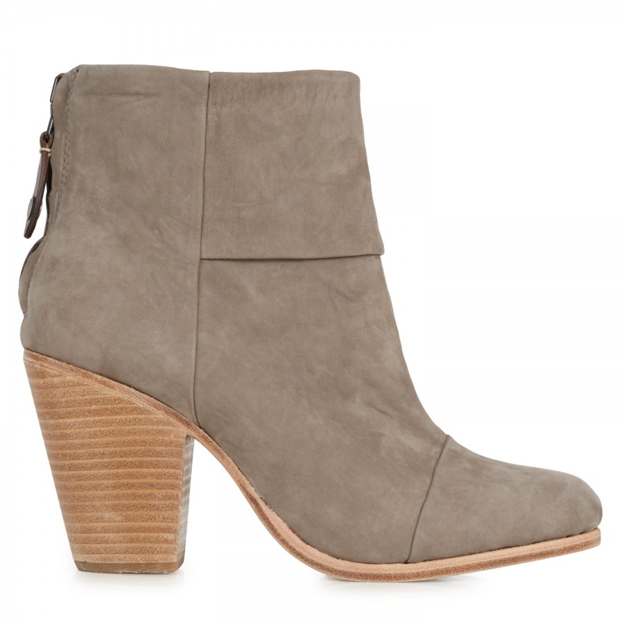 Rag & Bone Newbury Suede Ankle Boots in Gray (grey) | Lyst