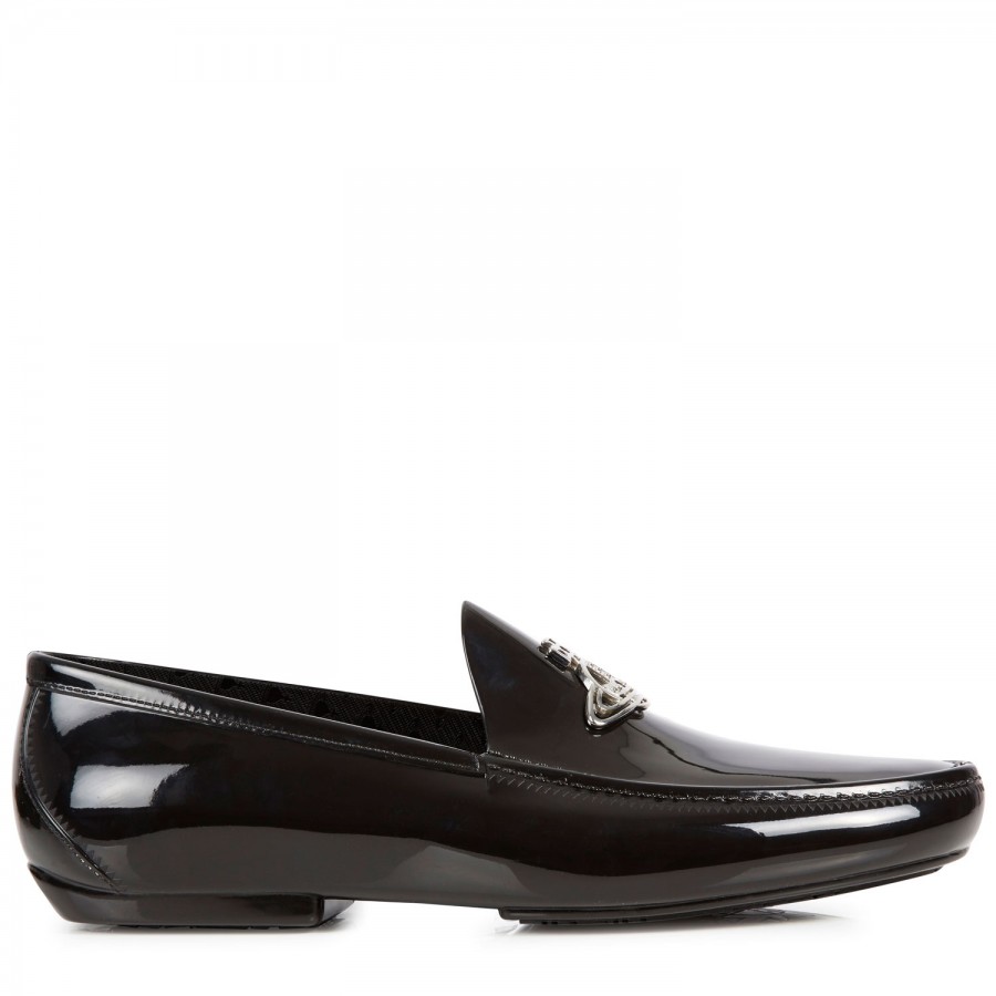Vivienne Westwood Rubber Loafers in Black for Men | Lyst UK