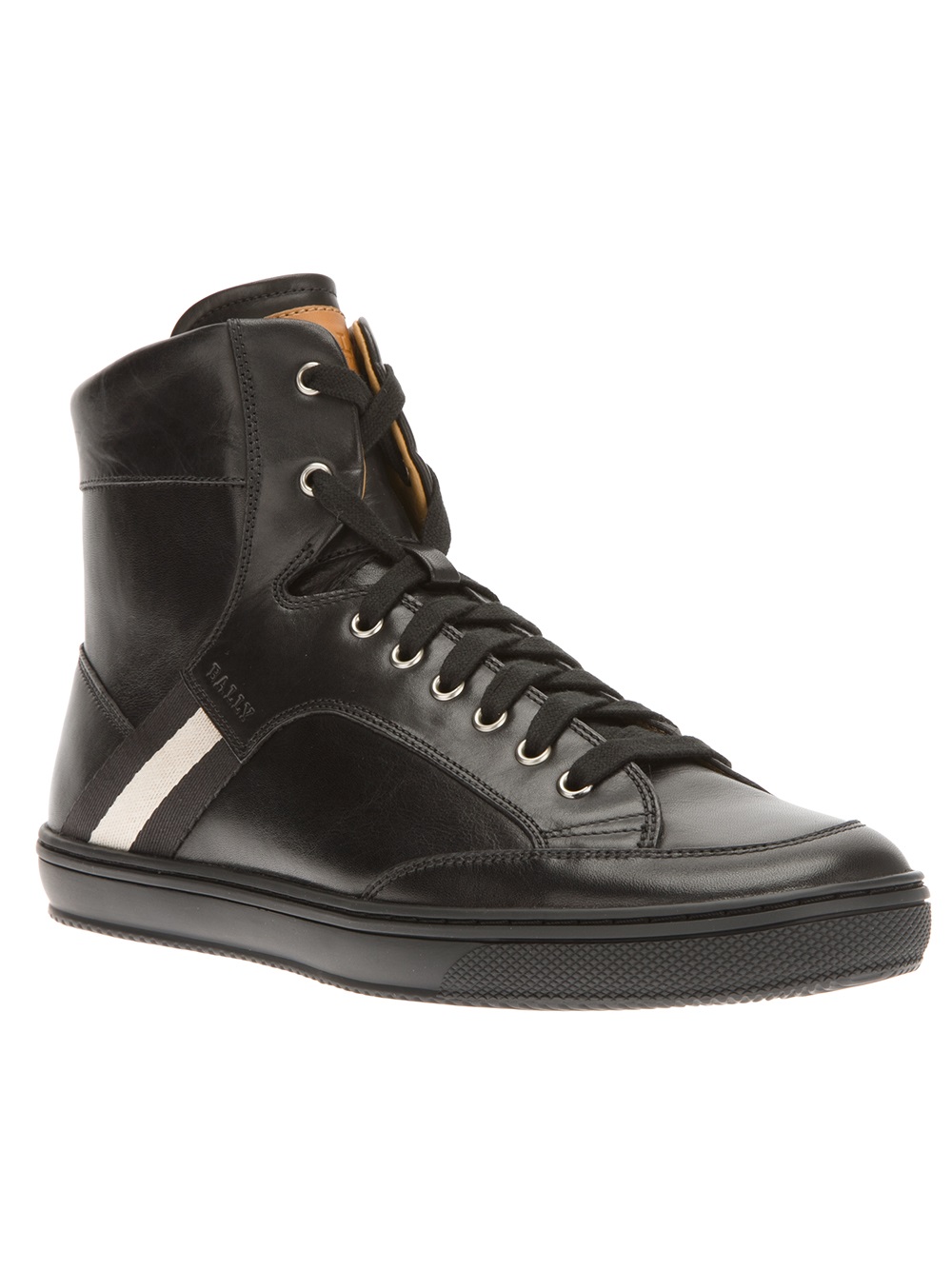Bally Oldani Hi-top Sneaker in Black for Men | Lyst