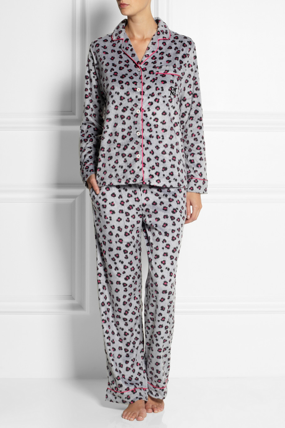 dkny microfleece pajamas
