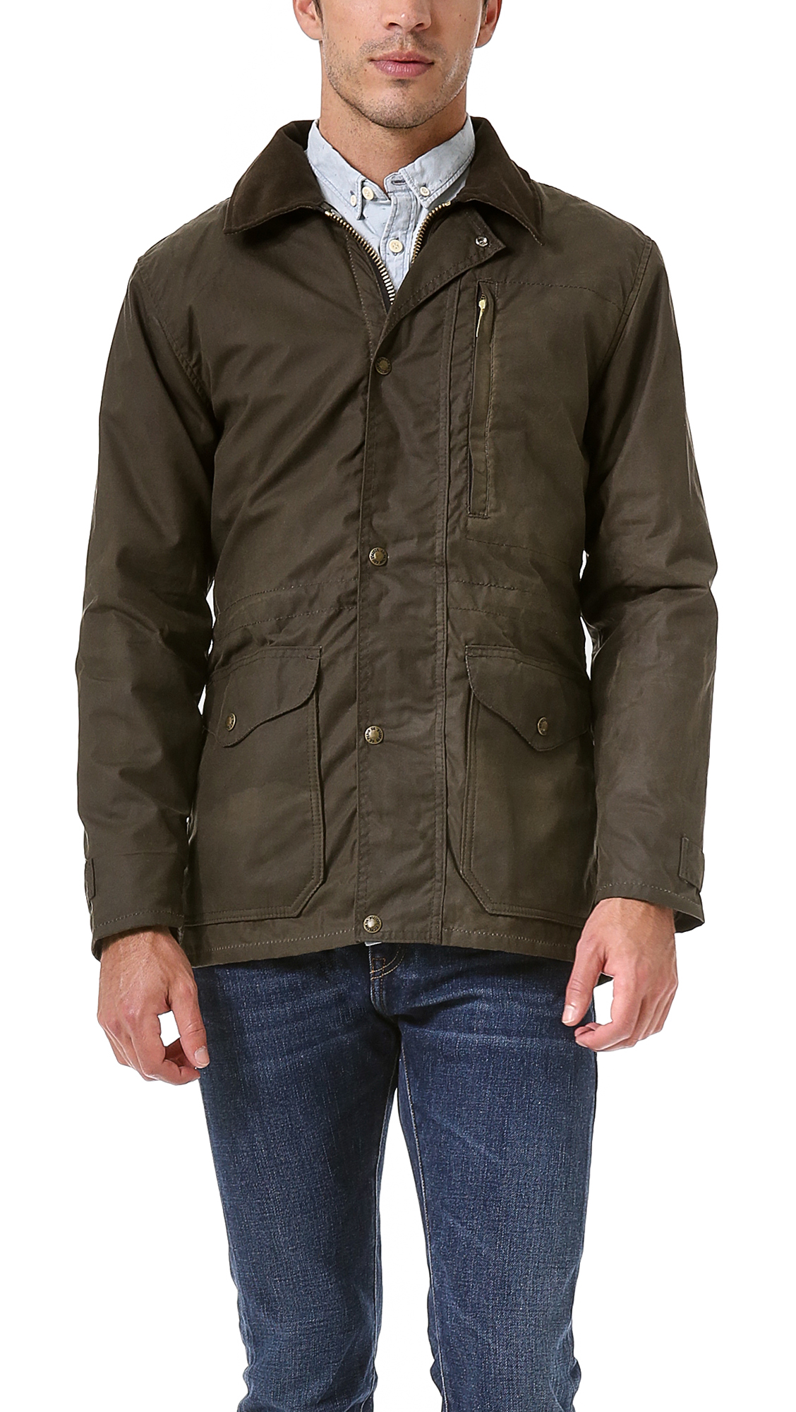 Lyst Filson Cover Cloth Weekender Coat in Green for Men