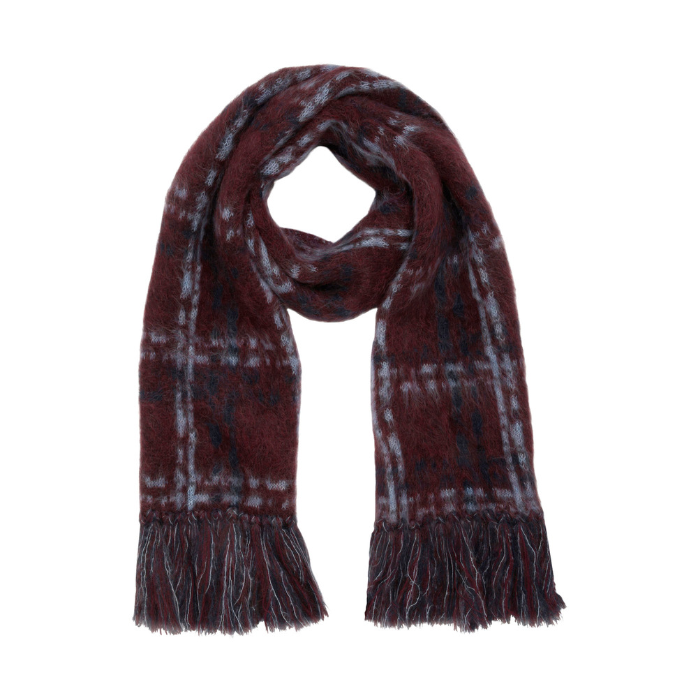 Mulberry Oversized Scarf in Red | Lyst