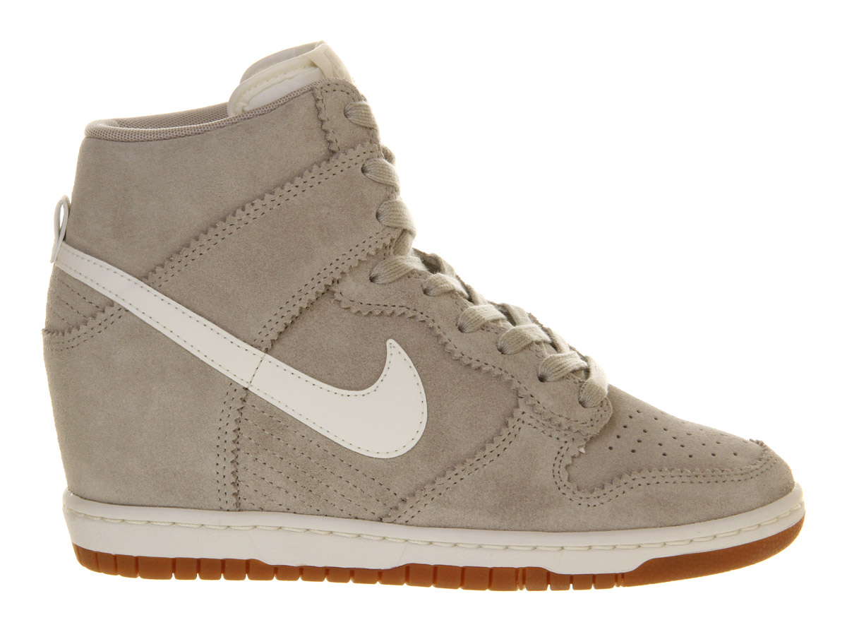 Nike Dunk Sky Hi in Grey (Gray) - Lyst