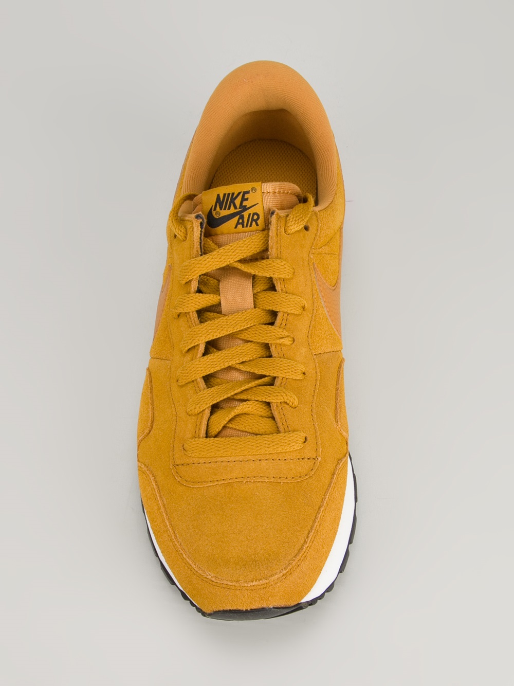 nike yellow suede shoes
