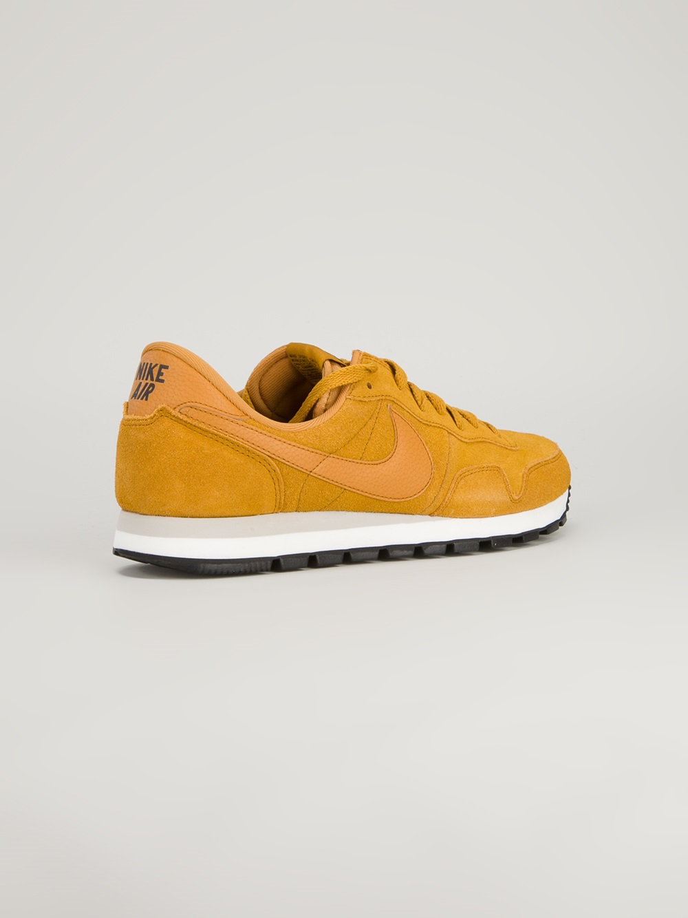 nike yellow suede trainers